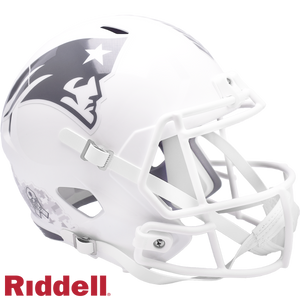 New England Patriots Helmet Riddell Replica Full Size Speed Style Salute To Service 2024 - Riddell