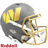 Washington Commanders Helmet Riddell Replica Full Size Speed Style Slate Alternate - Riddell