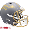 Baltimore Ravens Helmet Riddell Replica Full Size Speed Style Slate Alternate - Riddell