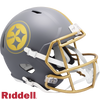 Pittsburgh Steelers Helmet Riddell Replica Full Size Speed Style Slate Alternate - Riddell