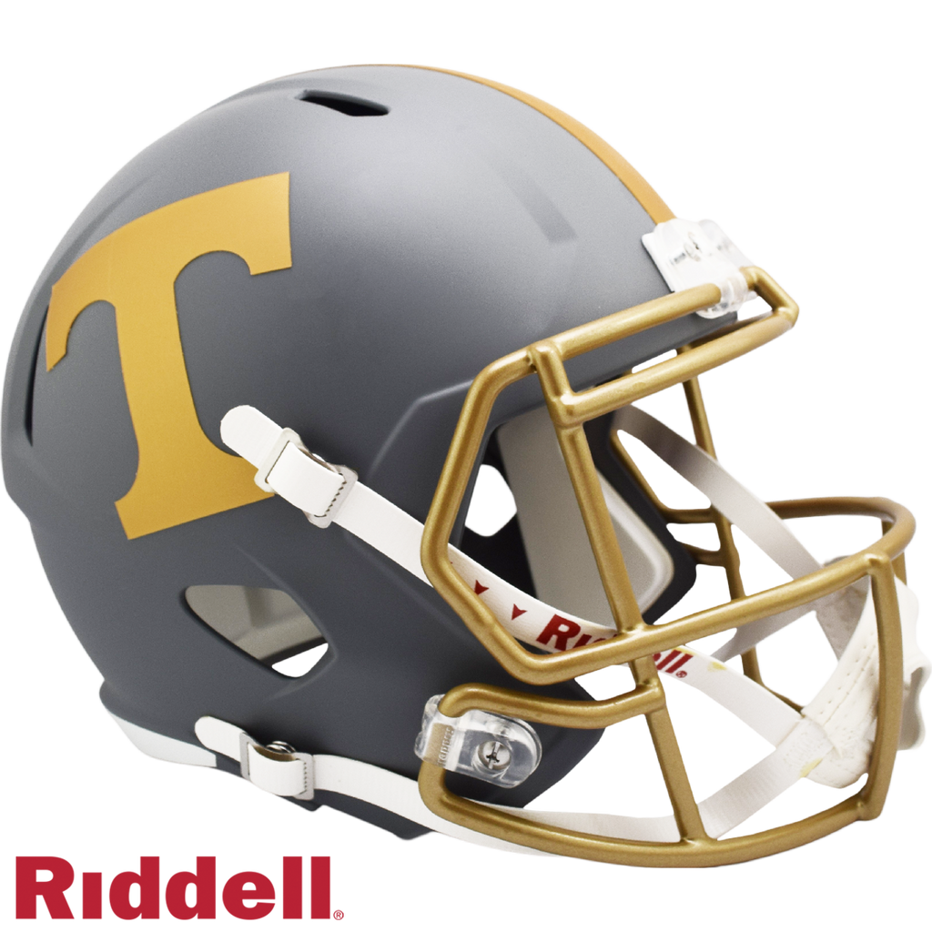 Tennessee Volunteers Helmet Riddell Replica Full Size Speed Style Slate Alternate - Riddell