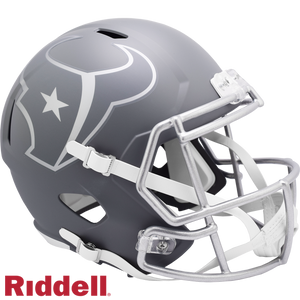 Houston Texans Helmet Riddell Replica Full Size Speed Style Slate Alternate - Riddell