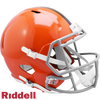 Cleveland Browns Helmet Riddell Replica Full Size Speed Style 1962-1974 T/B - Riddell