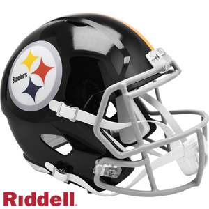 Pittsburgh Steelers Helmet Riddell Replica Full Size Speed Style 1963-1976 T/B - Riddell