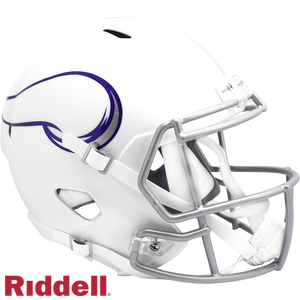 Minnesota Vikings Helmet Riddell Replica Full Size Speed Style On-Field Alternate 2024 - Riddell