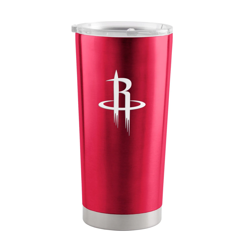 Houston Rockets Travel Tumbler 20oz Stainless Steel - Logo Brands