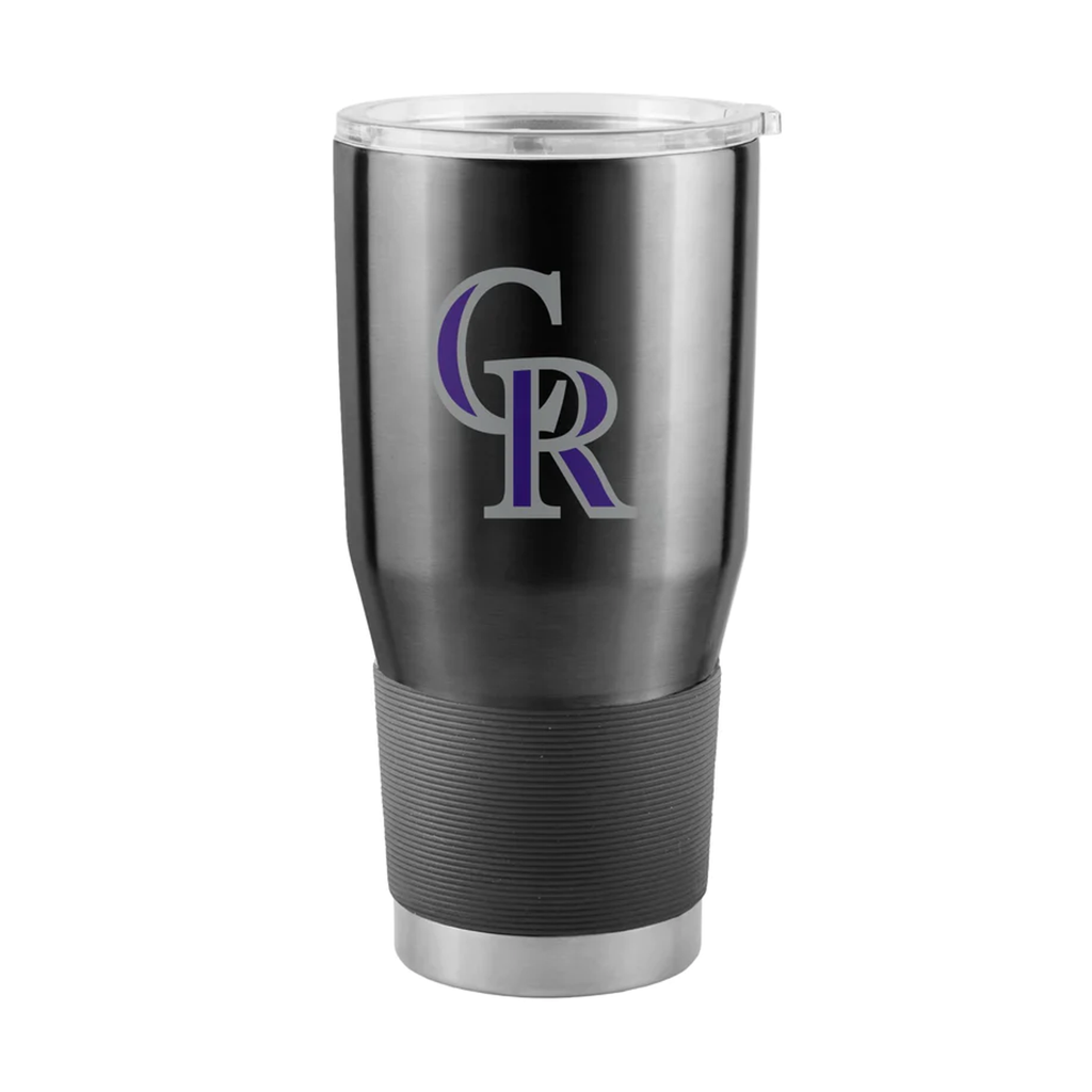 Colorado Rockies Travel Tumbler 30oz Stainless Steel - Logo Brands
