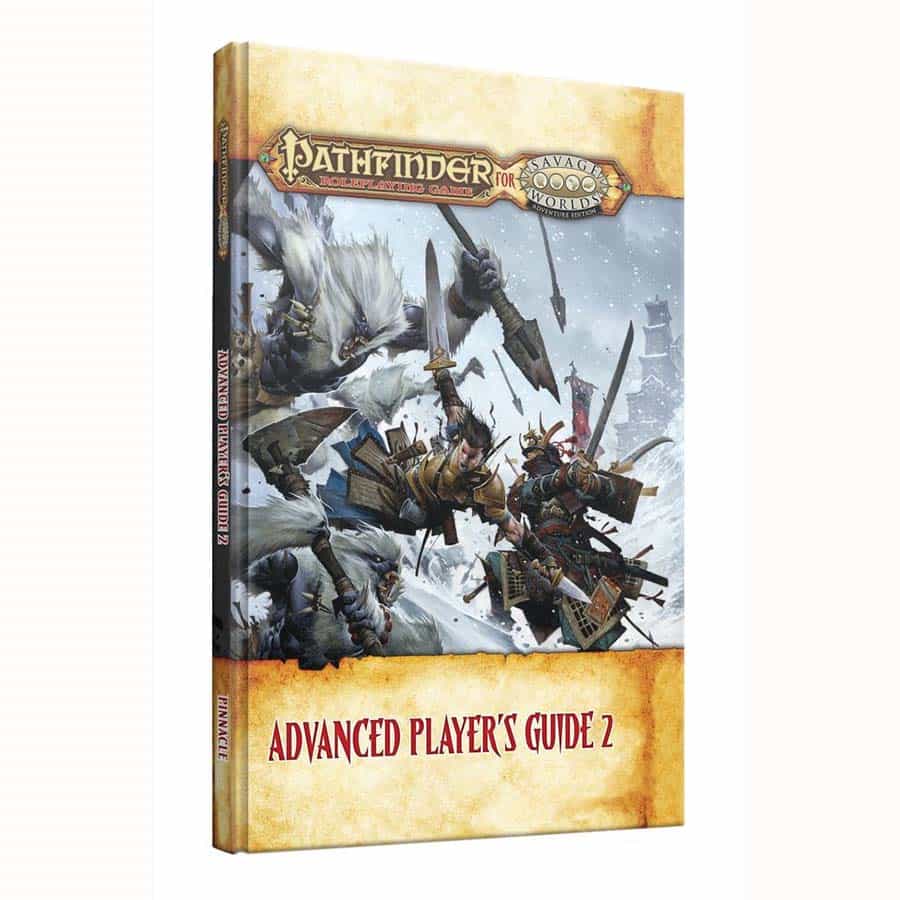 Pinnacle Entertainment Group -  Pathfinder Savage Worlds Rpg: Advanced Player's Guide 2