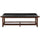 SPECTATOR STORAGE BENCH-CAPPUCCINO