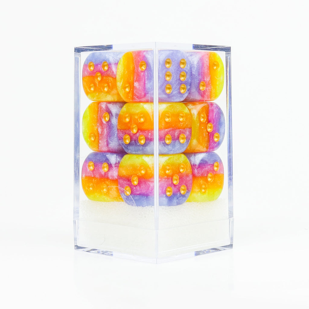 Sirius Dice - Sirius Dice D6 Dice Set - 16Mm Tahitian Sunset