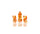 Sirius Dice - Sirius Dice Fire Nebula 7 Die Set