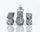 Sirius Dice - Sirius Dice Dice Set - Illusory Metal - Silver