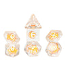 Sirius Dice -  7Ct Fruit Slice Dice Set: Orange