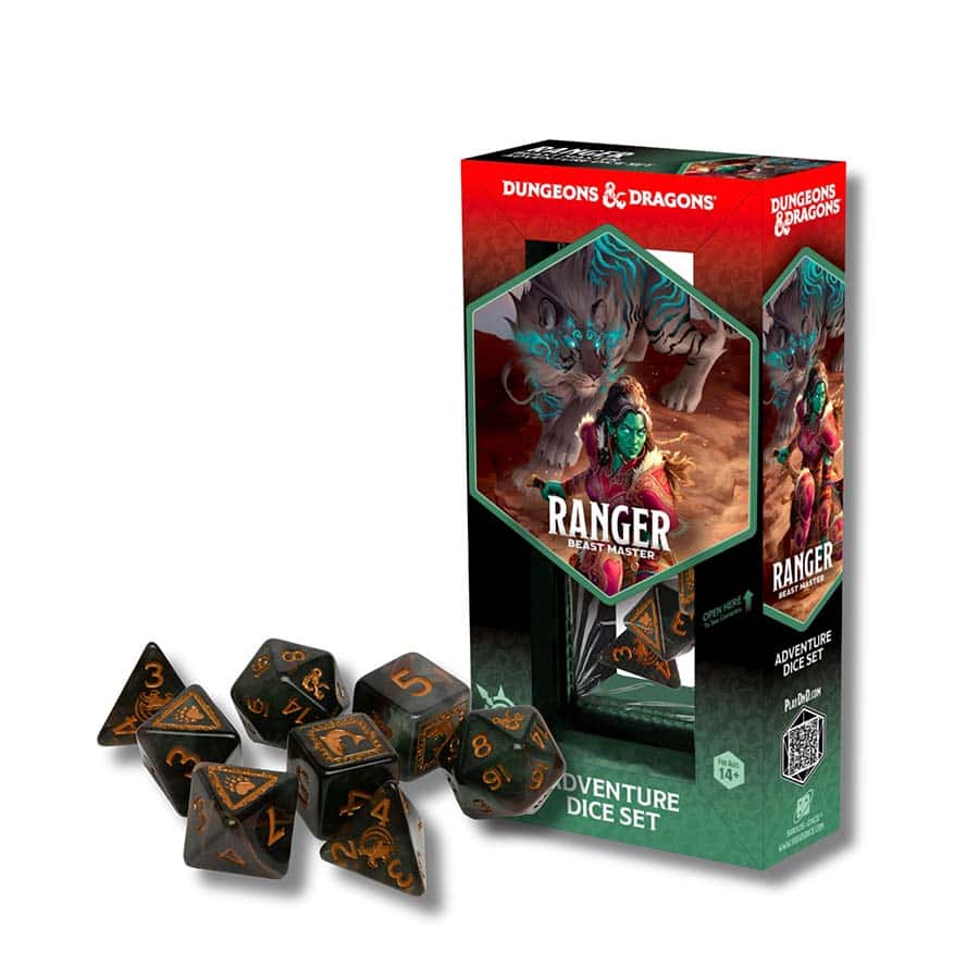 Sirius Dice -  Dungeons And Dragons: Adventurer Dice: Beast Master Ranger