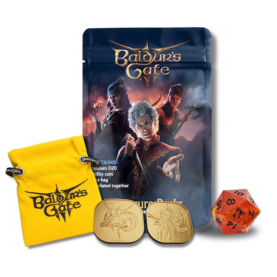 Sirius Dice -  Dungeons And Dragons: Baldur's Gate 3 Treasure Pdq (25Ct) Pre-Order