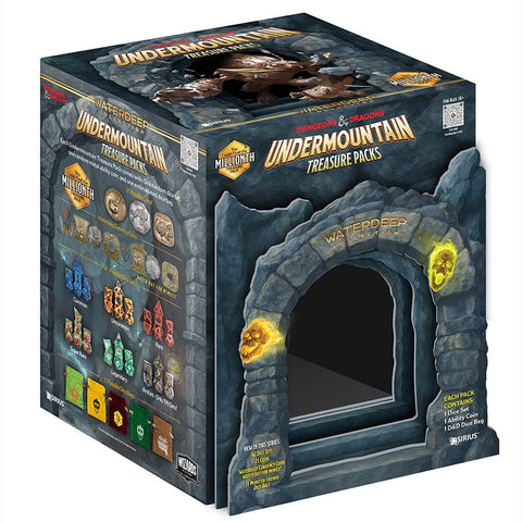 Sirius Dice -  Dungeons And Dragons: Undermountain Treasure Pdq (25Ct)