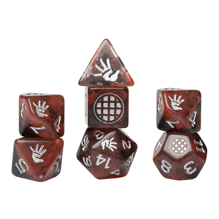 Sirius Dice: Stranger Things: 7Ct Adventure Dice: Eleven
