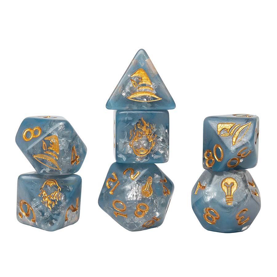Sirius Dice: Stranger Things: 7Ct Adventure Dice: Will