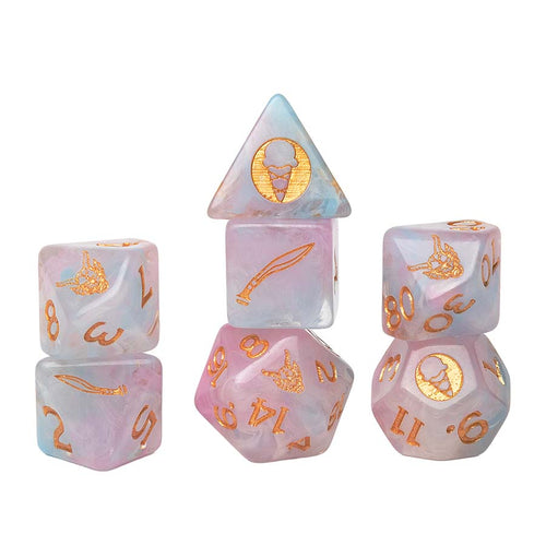 Sirius Dice: Stranger Things: 7Ct Adventure Dice: Erica