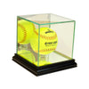 Softball Display Case with Black Moulding
