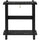 STRAIGHT FLOOR CUE RACK-BLACK