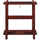 STRAIGHT FLOOR CUE RACK-ENGLISH TUDOR