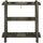STRAIGHT FLOOR CUE RACK-SLATE