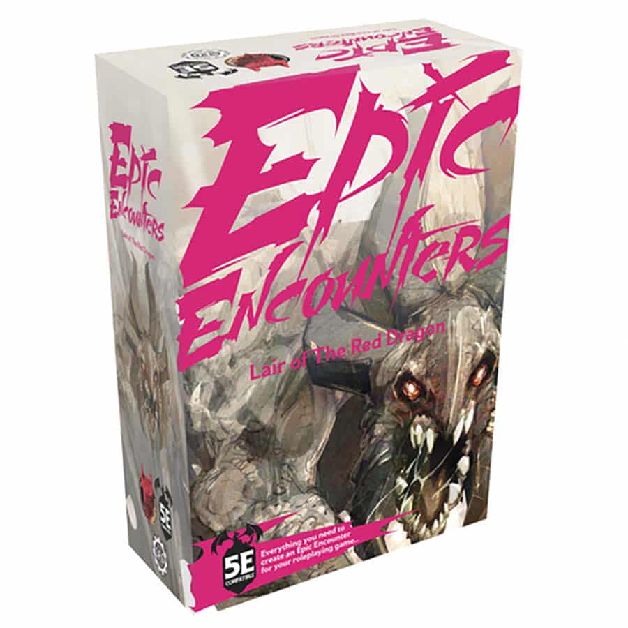 Steamforged Games -  Epic Encounters: Lair Of The Red Dragon