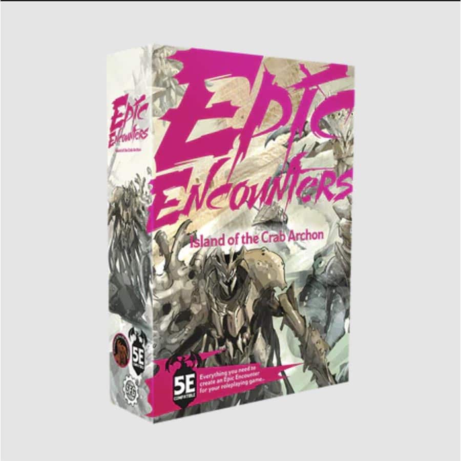 Steamforged Games -  Epic Encounters: Island Of The Crab Archon