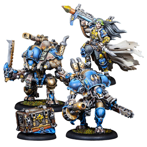 Steamforged Games - Warmachine: Cygnar - Gravediggers Battlegroup Box