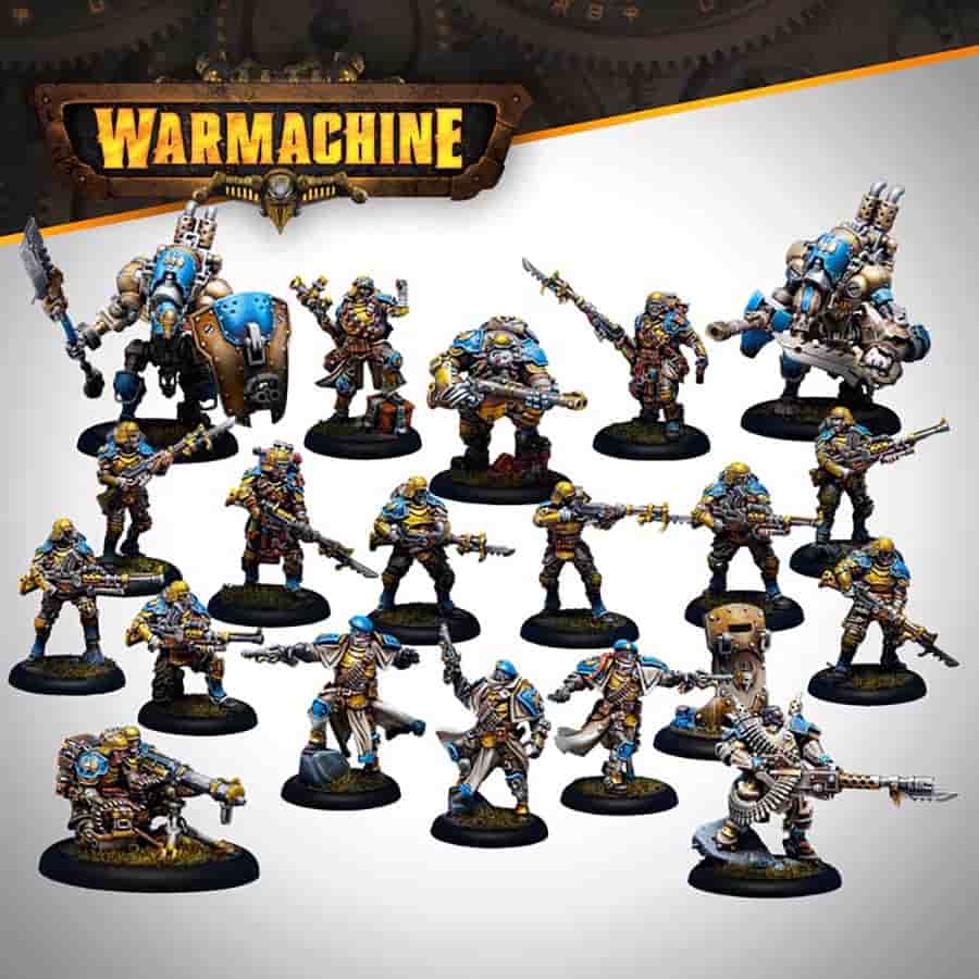 Steamforged Games -  Warmachine Miniatures: Cygnar: Gravediggers Core Expansion