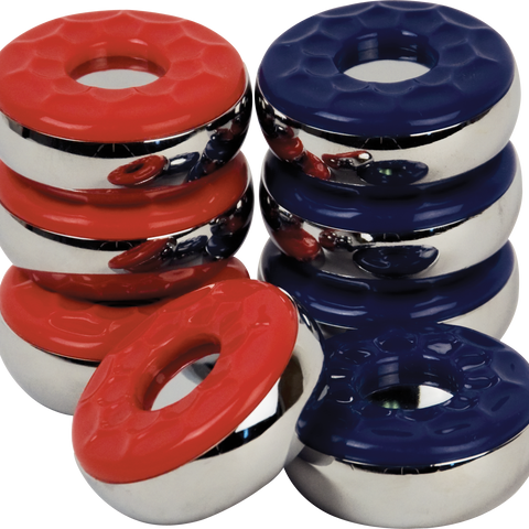 Action SHBPE Economy Shuffle Board Pucks  - Set of 8 Shuffleboard