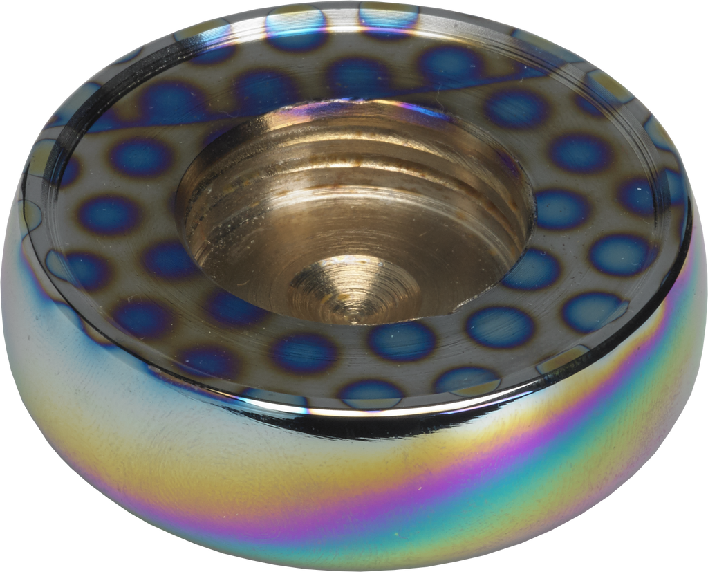 Action SHBPRT Rainbow Titanium Pucks - Rainbow Shuffleboard