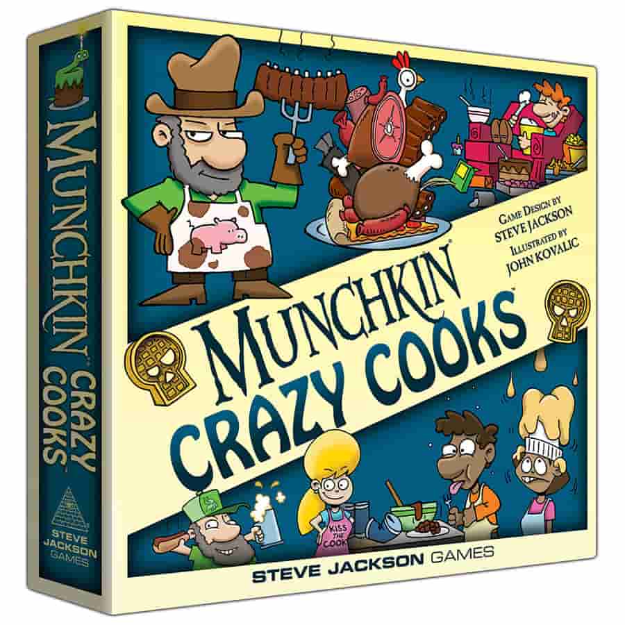 Steve Jackson Games -  Munchkin Crazy Cooks