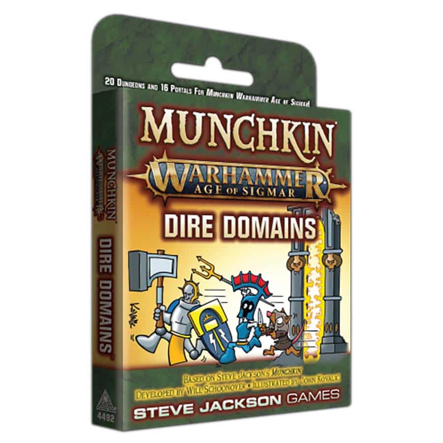 Steve Jackson Games -  Munchkin: Warhammer: Age Of Sigmar: Dire Domains Expansion Pre-Order