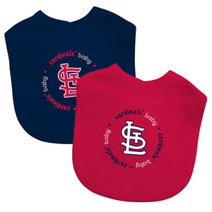 St. Louis Cardinals Baby Bib 2 Pack - Masterpieces Puzzle Company