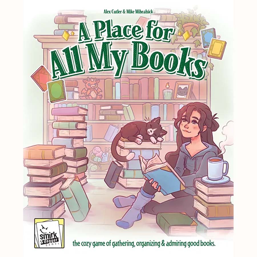 Smirk And Dagger -   A Place For All My Books