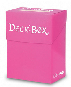 Ultra Pro UP82481 Solid Deck Box  Pink