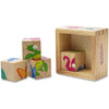 BeginAgain BGAB1301 Buddy Blocks Sea Life - Perfect First Puzzle & Wooden Blocks Toys for Toddlers