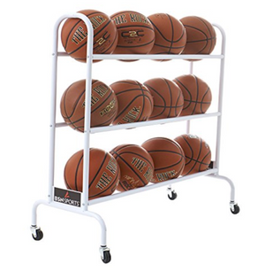 Sport Supply Group BCART12W 12 Ball Wide Body Ball Cart