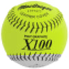 Macgregor MacGregor 1377377 12 in. X52RE ASA Slow Pitch Softball  Leather