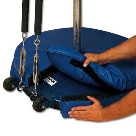 Sport Supply Group 1012385 24 in. Volleyball Standard Base Pad  Blue