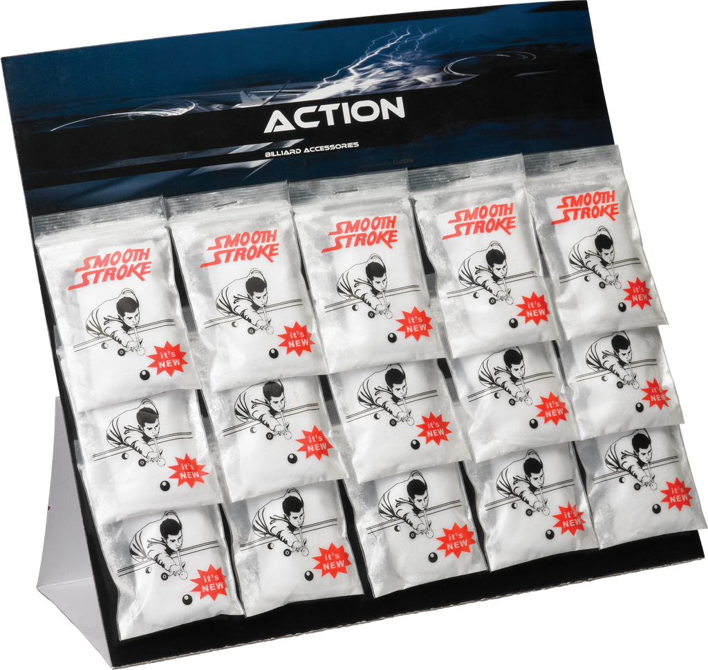 Action SPST15 Smooth Stroke Display Card  - 15 Shaft Products