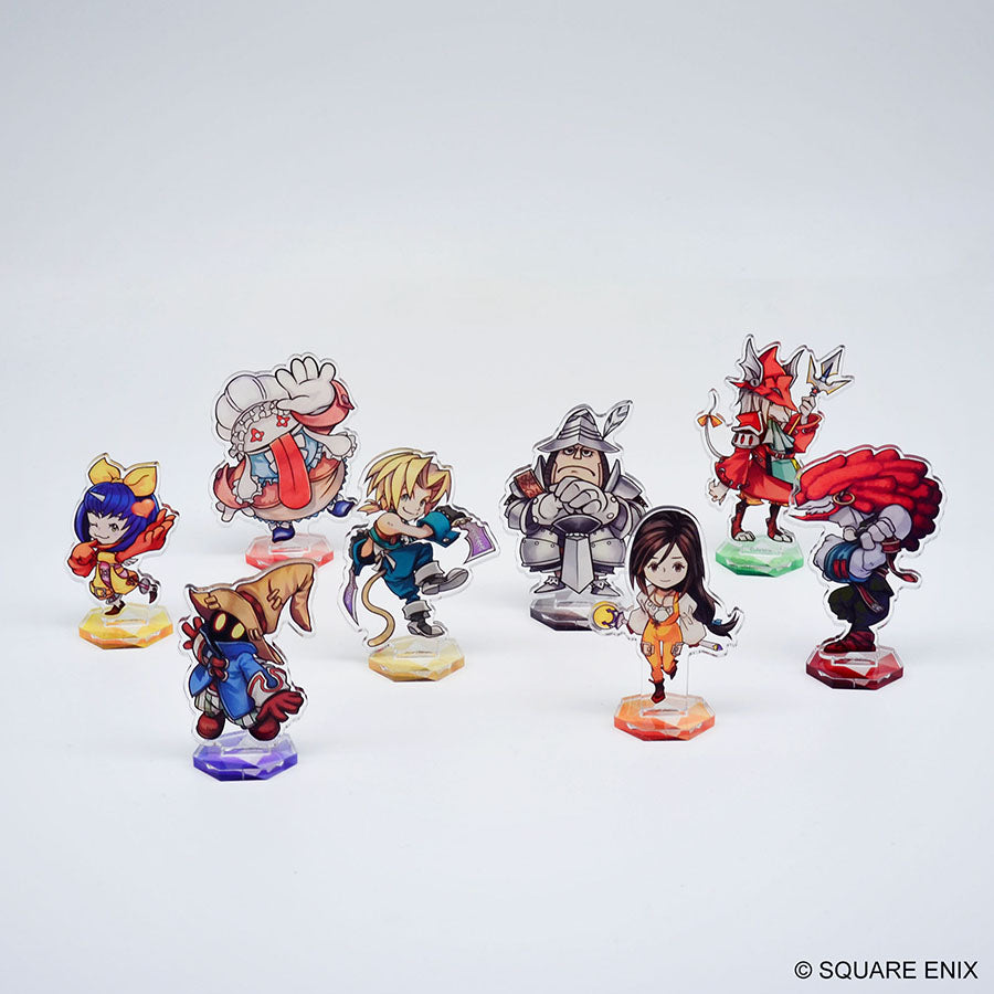 Square Enix -  Final Fantasy Ix: Mini Acrlyic Stand Collection (8Ct Display)