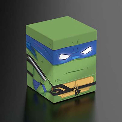 Tmnt - Ultimate Guard: Squaroes Deck Case 100 Boulder: Teenage Mutant Ninja Turtles (Wave 3): Action Mode Leonardo (Nt014) Pre-Order