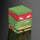 Tmnt - Ultimate Guard: Squaroes Deck Case 100 Boulder: Teenage Mutant Ninja Turtles (Wave 3): Action Mode Raphael (Nt016) Pre-Order