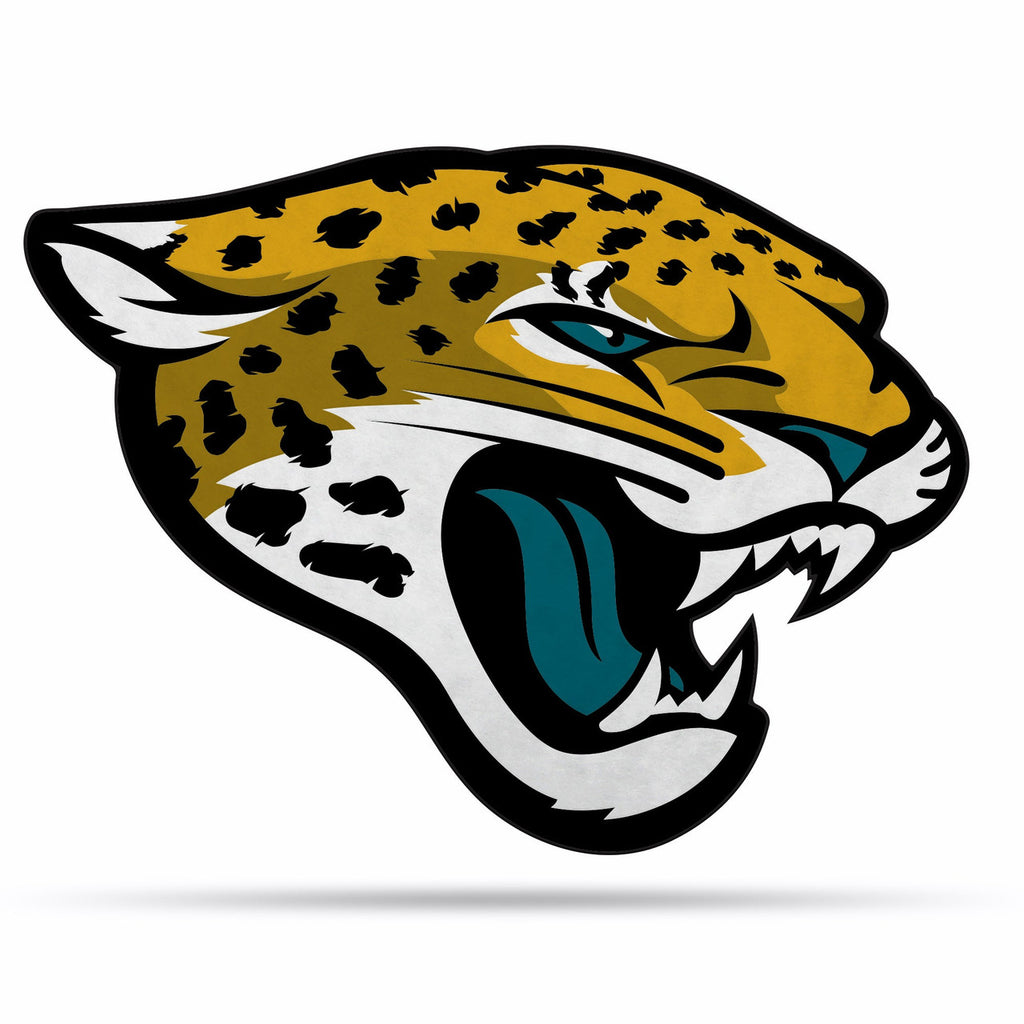 Jacksonville Jaguars Pennant Shape Cut Logo Design - Rico Industries