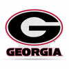 Georgia Bulldogs Pennant Shape Cut Logo Design - Rico Industries