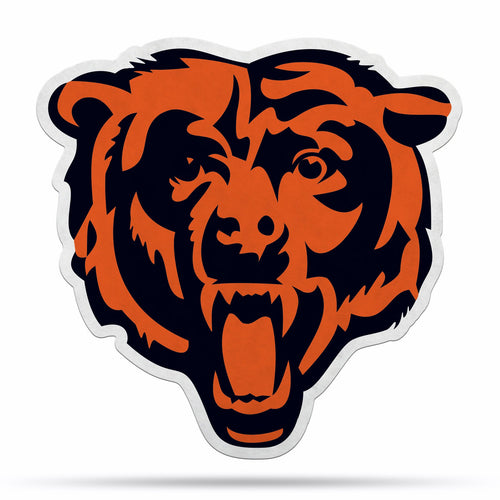 Chicago Bears Pennant Shape Cut Logo Design - Rico Industries