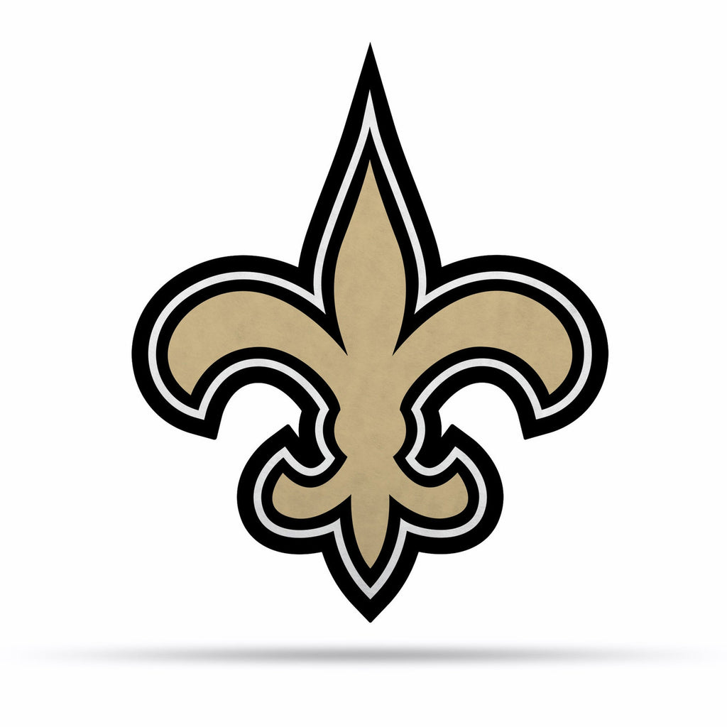 New Orleans Saints Pennant Shape Cut Logo Design - Rico Industries